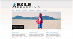 Desktop Screenshot of exilebranding.com